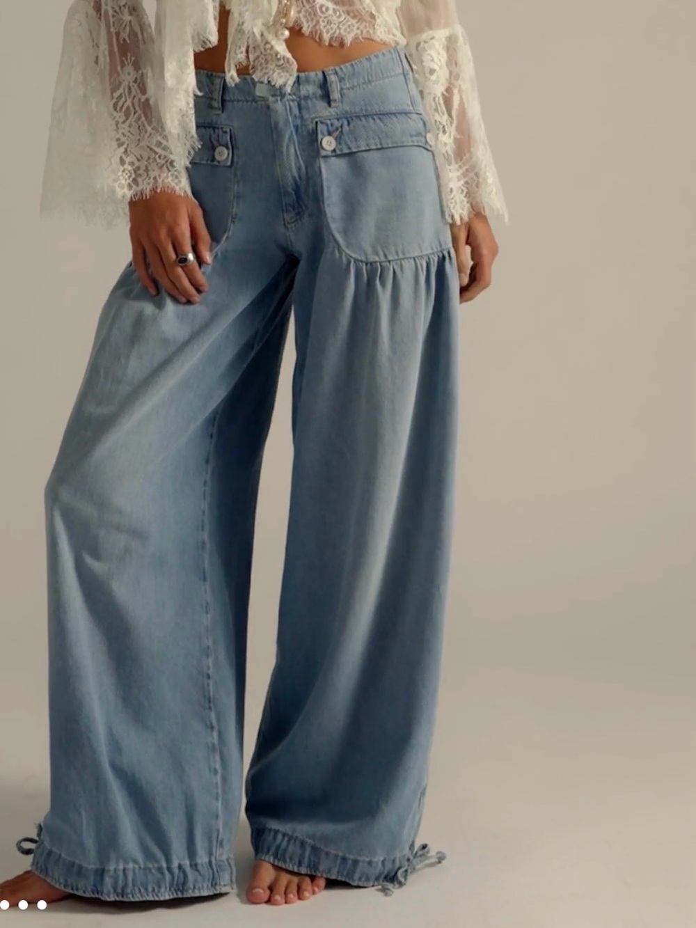 We The Free Lotus Balloon Jeans - Picture 5 of 10